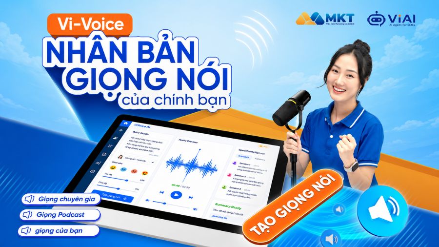 VI VOICE - Nền tảng nhân bản giọng nói bằng AI