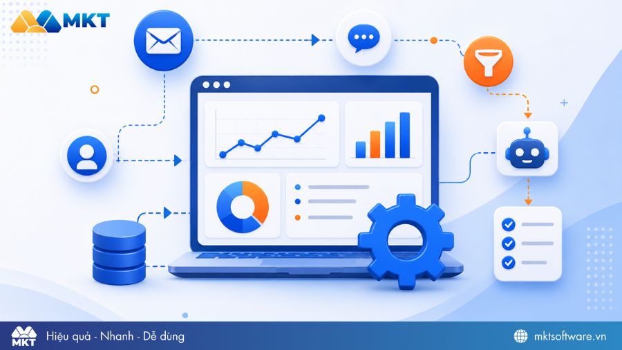 Marketing automation tool là các phần mềm hỗ trợ làm marketing tự động Marketing automation tool là các phần mềm hỗ trợ làm marketing tự động