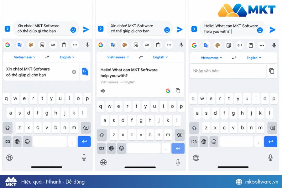 Cách dịch tin nhắn trên Messenger bằng Gboard