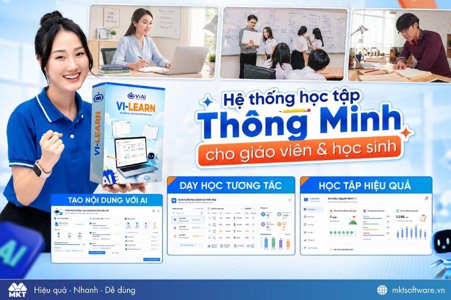VI LEARN - công cụ AI cho giáo viên toàn diện