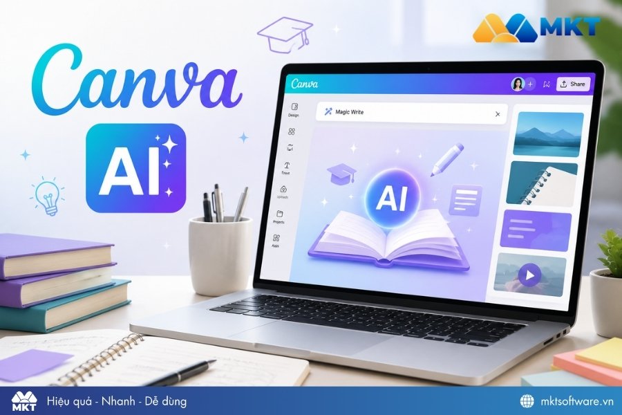  Canva AI - Công cụ thiết kế slide, học liệu và hình ảnh bài giảng cho giáo viên