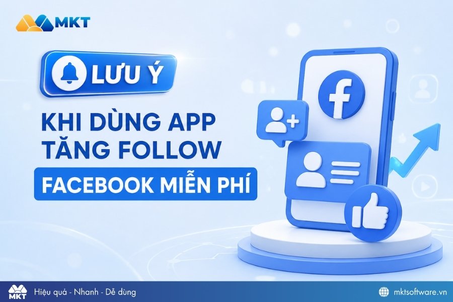 Lưu ý khi dùng app tăng follow Facebook miễn phí Lưu ý khi dùng app tăng follow Facebook miễn phí