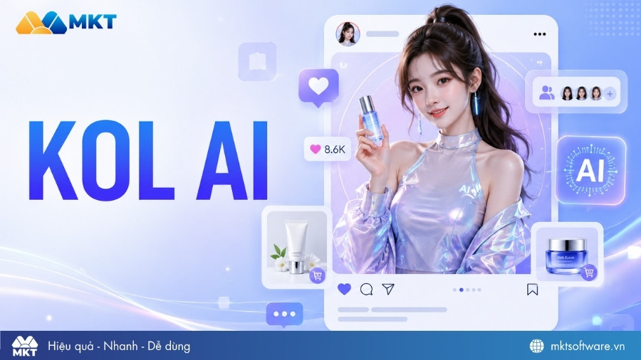 KOL AI phù hợp với các ngành làm đẹp, thời trang