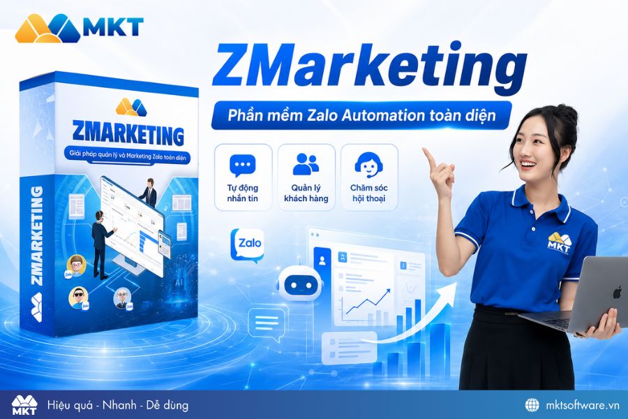 ZMarketing - Phần mềm Zalo Automation toàn diện cho doanh nghiệp