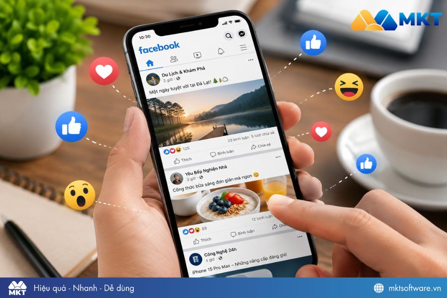 Chủ động tương tác với bạn bè trên Facebook