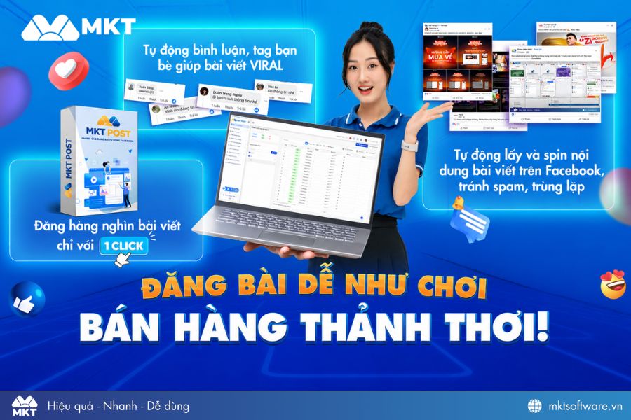 Phần mềm auto hủy kết bạn Facebook MKT Post
