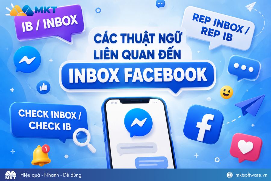 Các thuật ngữ liên quan đến inbox Facebook