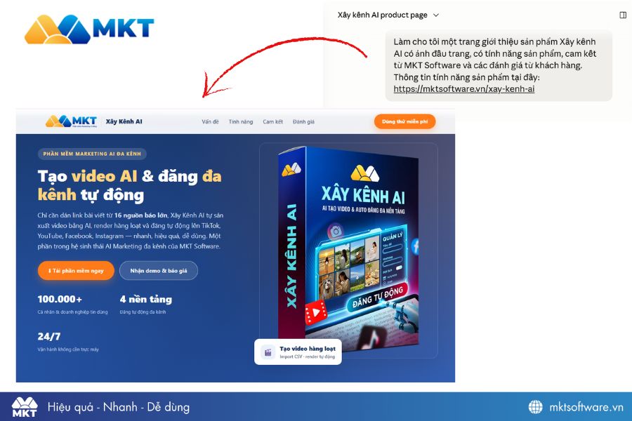 Cách dùng Claude AI lập trình, tạo website