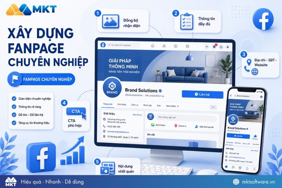 Xây dựng Fanpage chuyên nghiệp