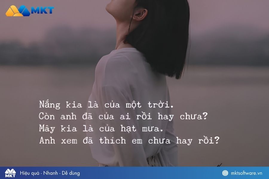 Caption đi chơi thả thính