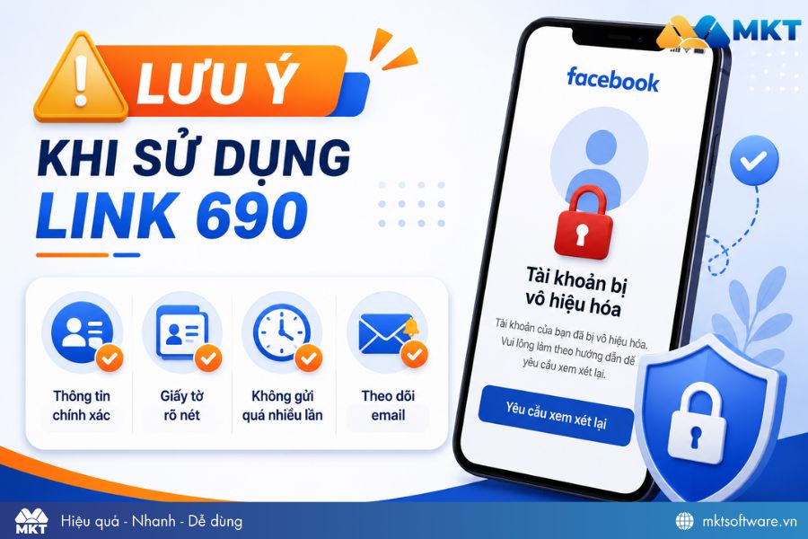 Lưu ý khi mở khóa Facebook bằng link 690 Lưu ý khi mở khóa Facebook bằng link 690