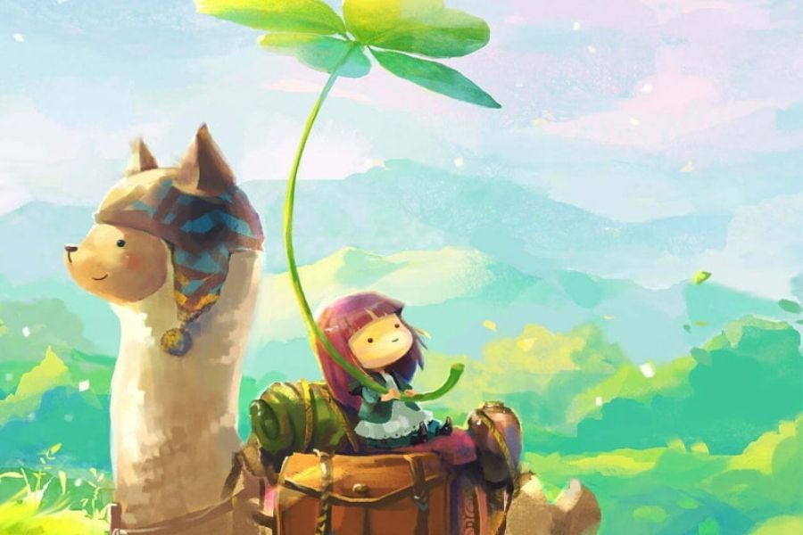 Avatar cô bé cưỡi lạc đà, che cỏ 4 lá Avatar cô bé cưỡi lạc đà, che cỏ 4 lá