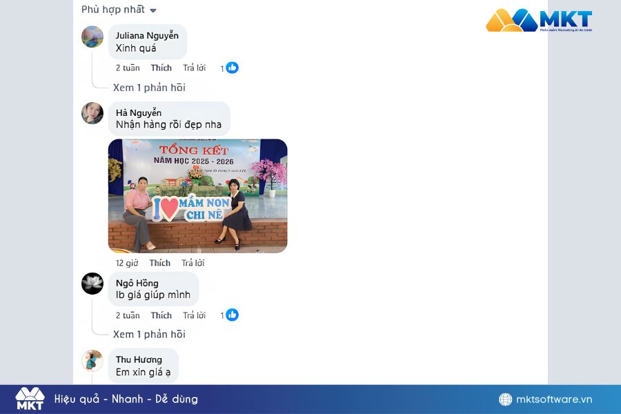 Ưu tiên bình luận ngay sau khi bài viết đăng tải