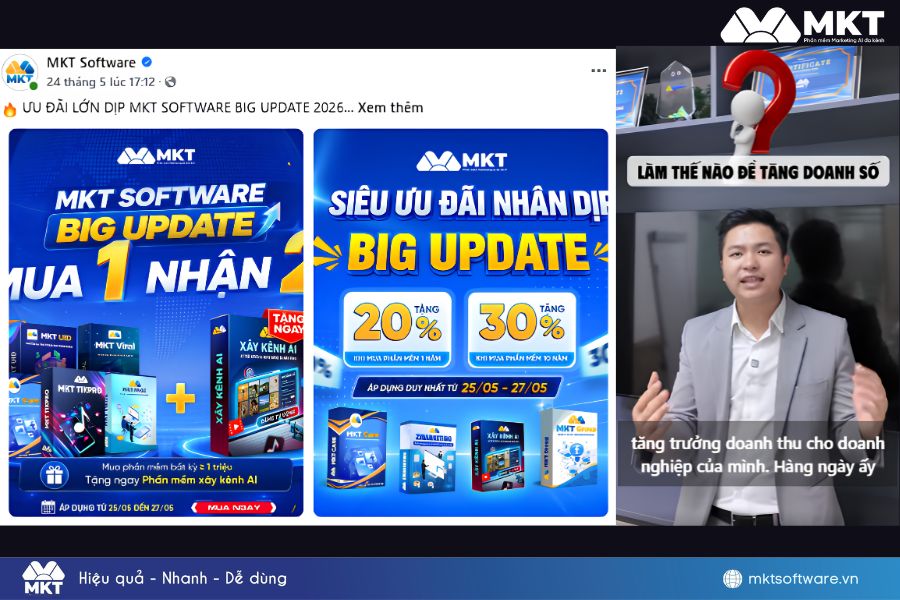 Chọn định dạng nội dung đăng phù hợp để phát triển kênh Facebook hiệu quả