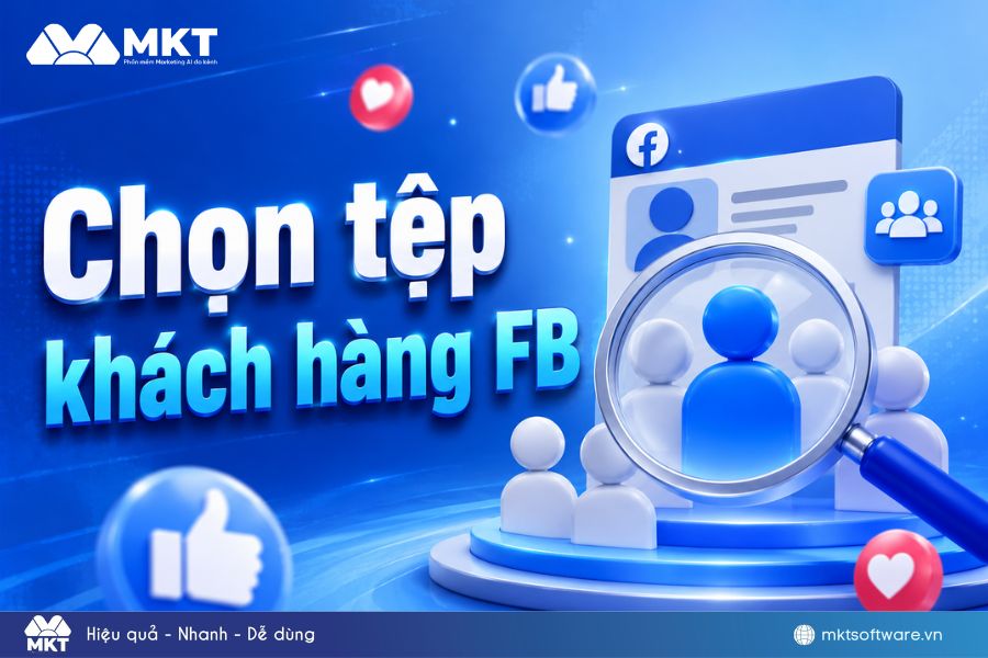 Nên chọn tệp khách hàng mục tiêu phù hợp