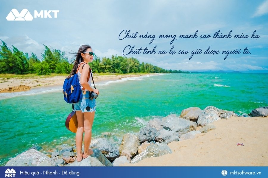 STT mùa hè đi biển, stt du lịch hè