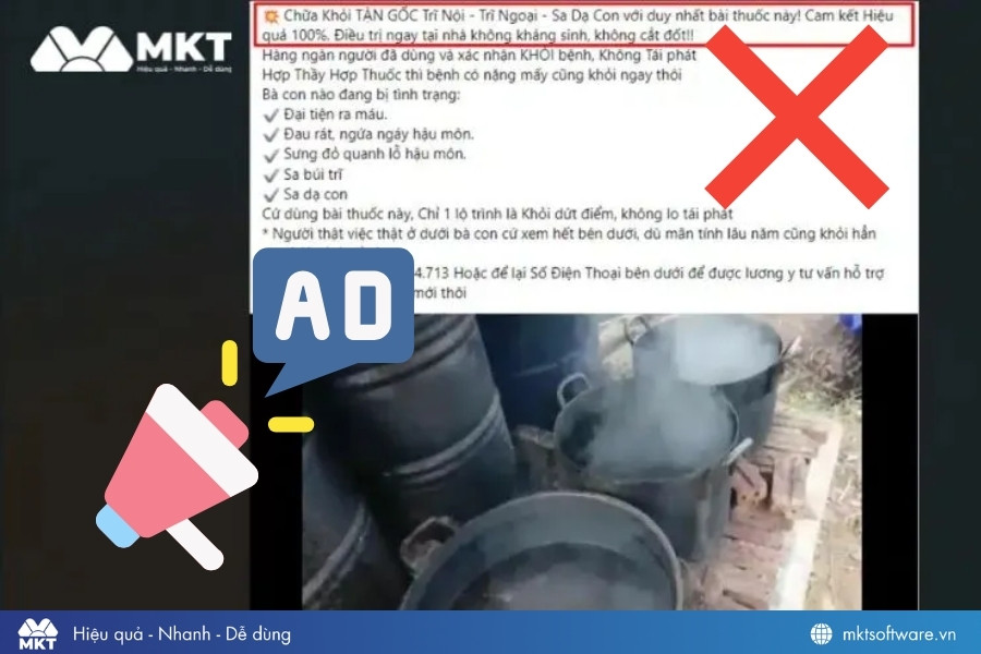 Nội dung bị cấm trong quảng cáo Facebook Nội dung bị cấm trong quảng cáo Facebook
