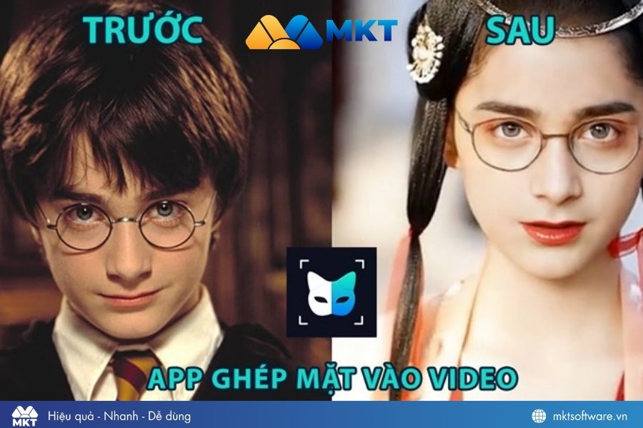 FacePlay tạo ra những video ghép mặt sắc nét