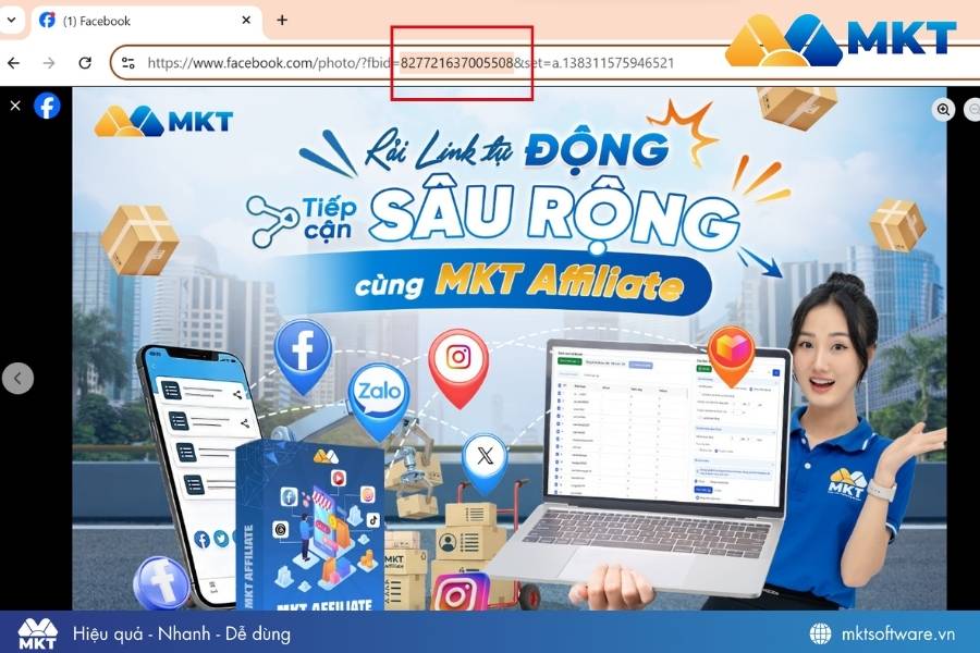 Cách lấy ID ảnh bài viết trên page