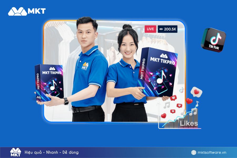 Phần phần MKT TikPro - Cách Livestream TikTok có nhiều mắt xem nhất
