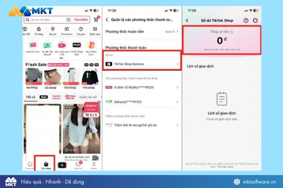 Cách kiểm tra số dư TikTok Shop Balance nhanh chóng