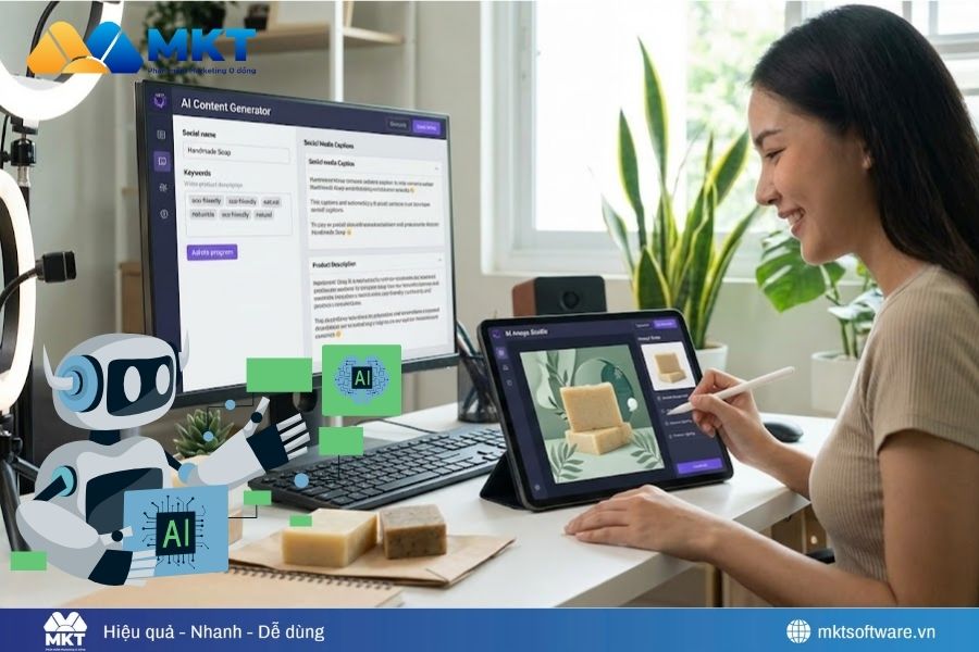 Ứng dụng AI và Automation vào bán hàng online