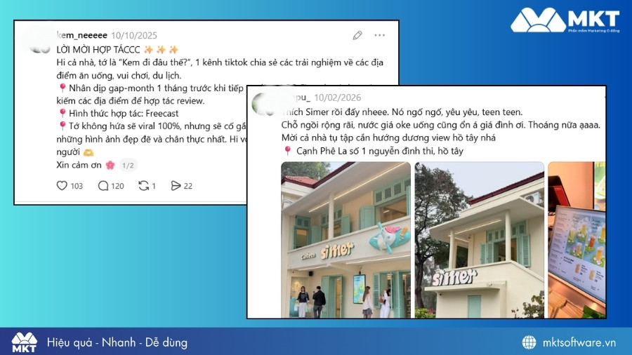 Hợp tác với các nhãn hàng để quảng bá sản phẩm của họ trên Threads