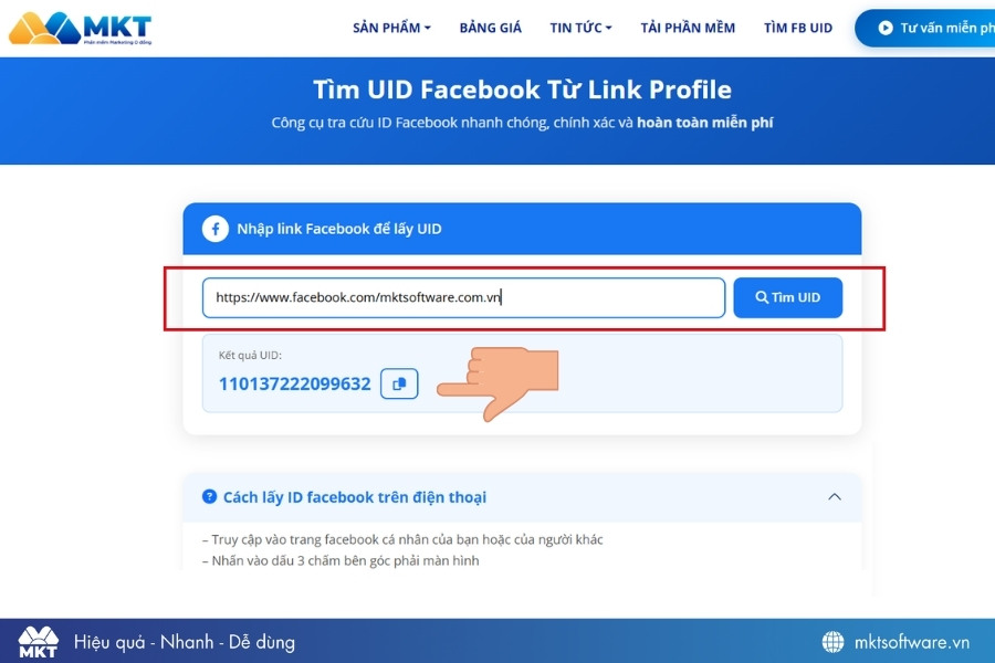  Cách lấy ID trang Facebook miễn phí