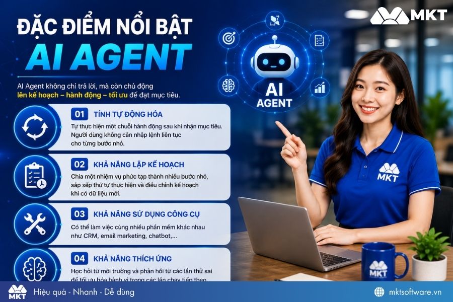 Đặc điểm nổi bật AI Agent