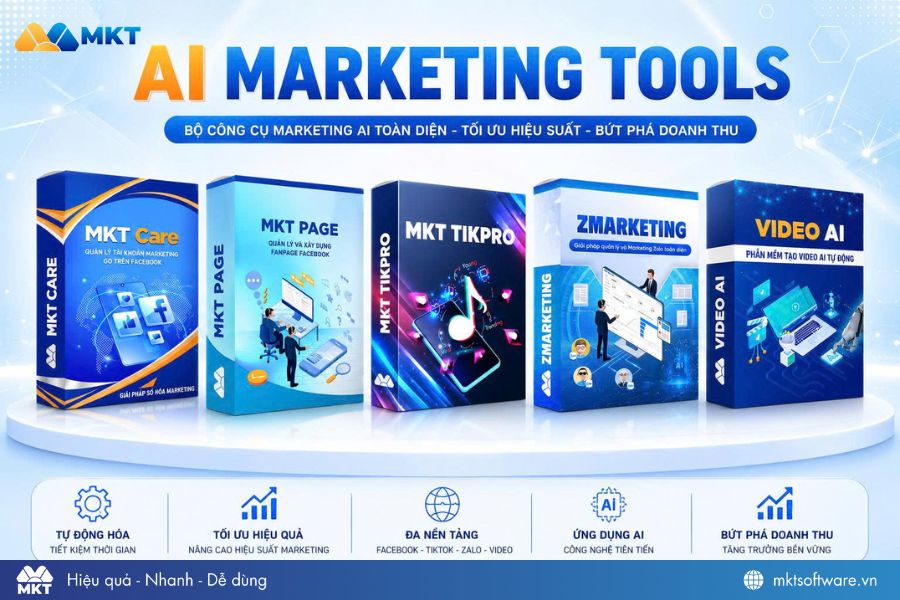 AI Marketing tools từ MKT Software