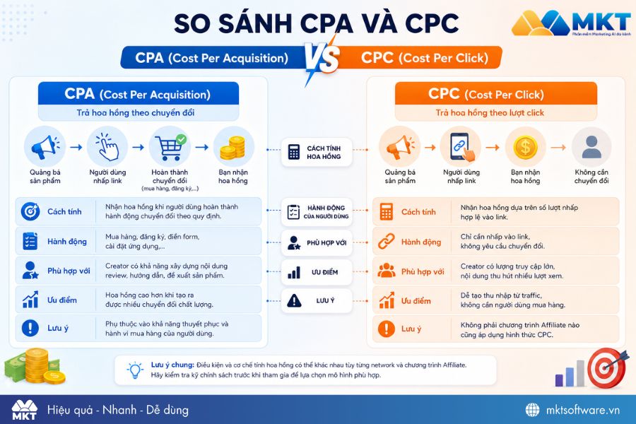 So sánh CPA và CPC So sánh CPA và CPC