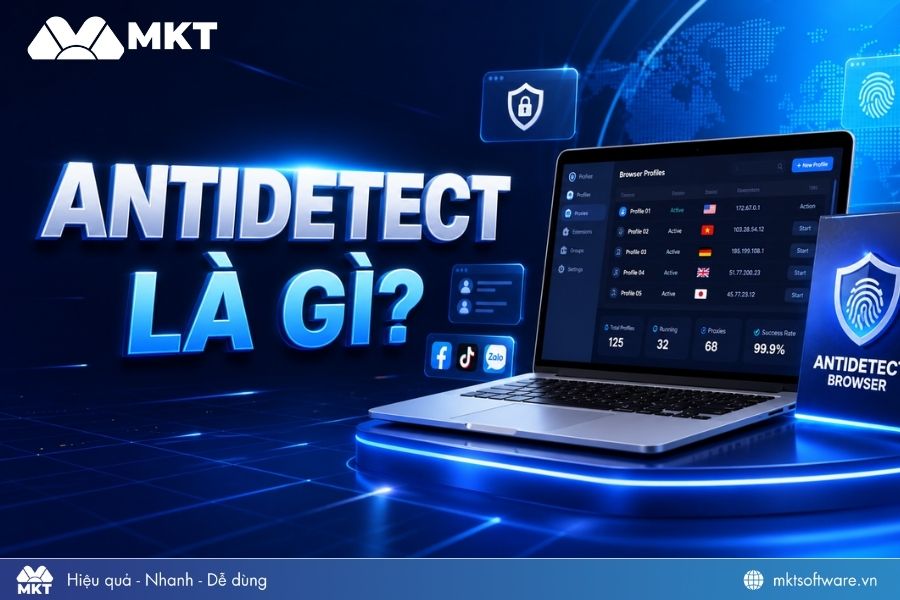Antidetect là một loại trình duyệt chuyên biệt cho phép tạo nhiều môi trường duyệt web ảo độc lập trên cùng một máy tính.