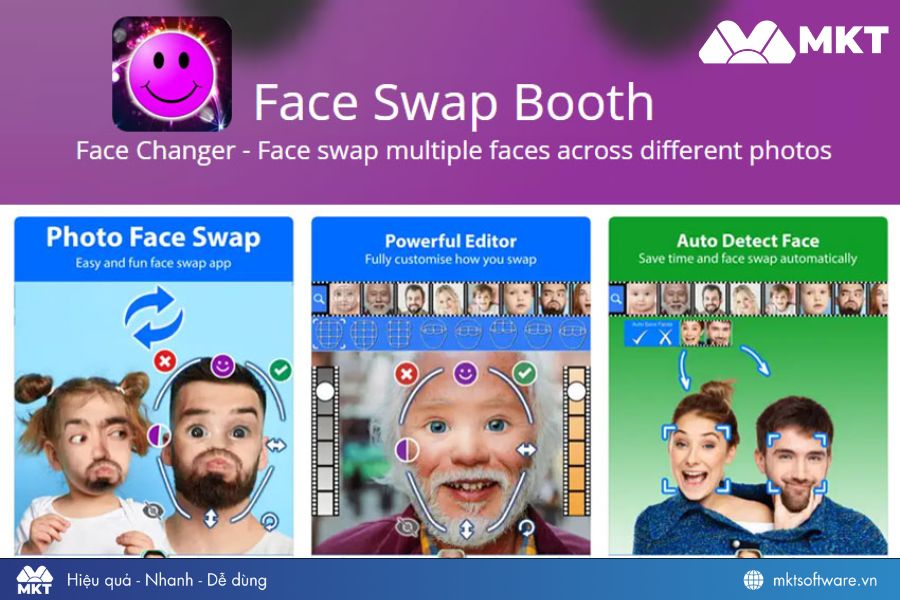 App ghép mặt Face Swap Booth