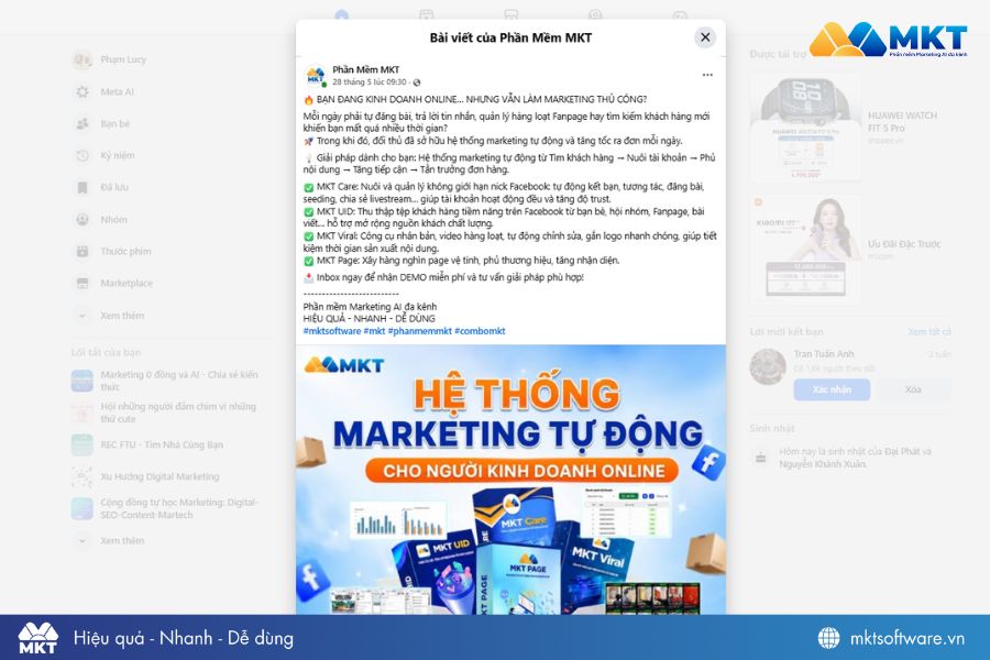 Mẫu content Bán hàng (Sales)