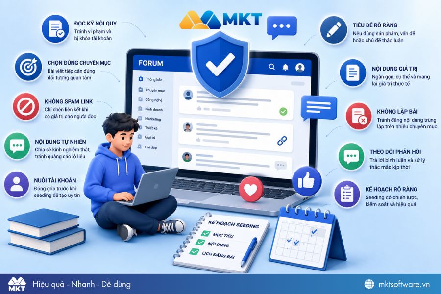 Lưu ý khi tham gia các forum lớn ở Việt Nam