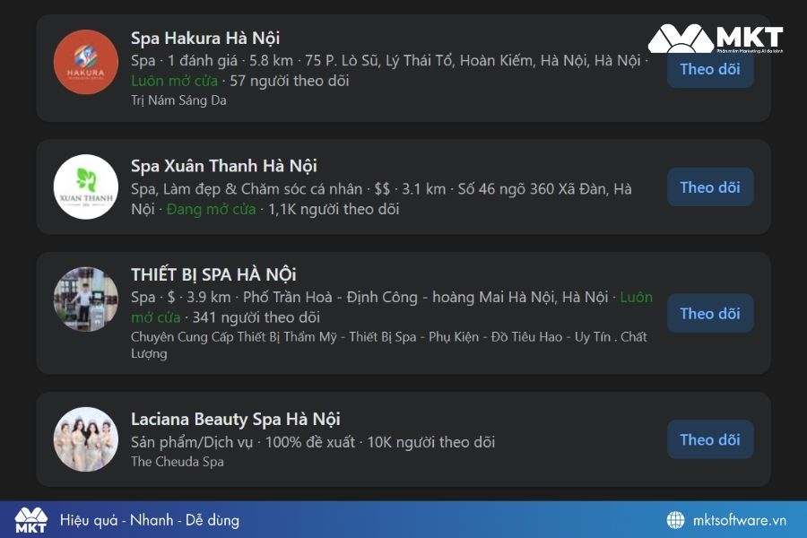 Công thức 3: Tên thương hiệu + khu vực Công thức 3: Tên thương hiệu + khu vực