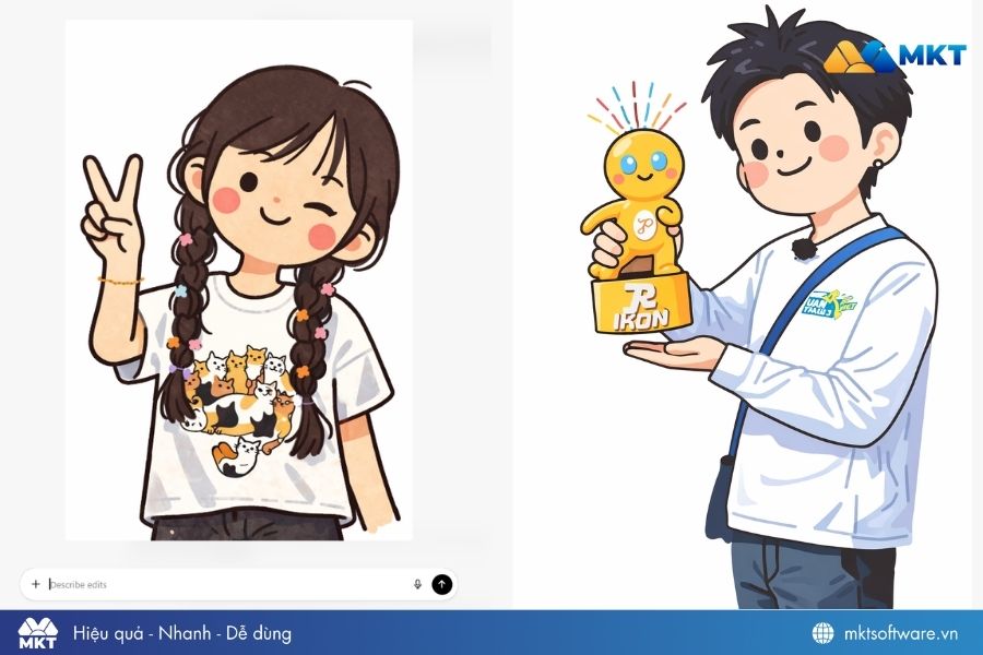 Câu lệnh tạo ảnh ChatGPT phong cách hoạt hình