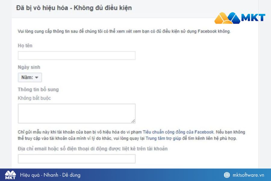 Truy cập form link 690 và điền đầy đủ thông tin theo yêu cầu