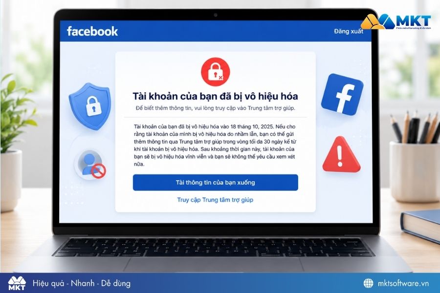 Nguyên nhân tài khoản Facebook bị vô hiệu hóa Nguyên nhân tài khoản Facebook bị vô hiệu hóa