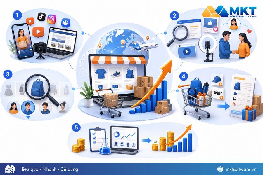 Mẹo tăng thu nhập hiệu quả từ dropshipping