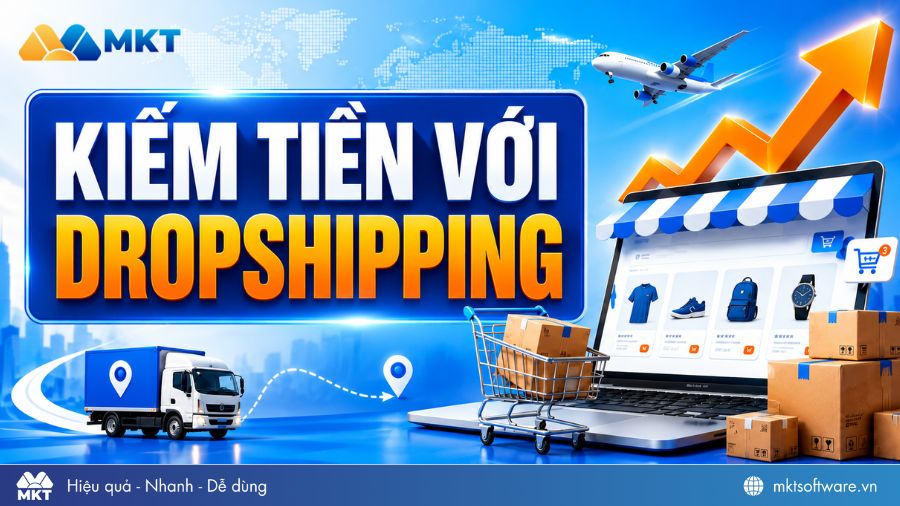 Kiếm tiền với dropshipping