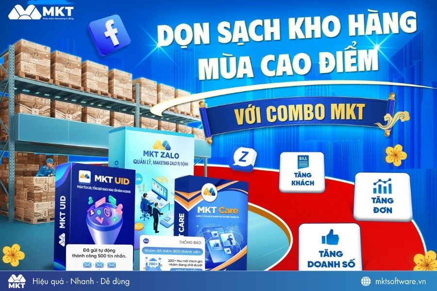 Combo hỗ trợ kinh doanh từ MKT Software
