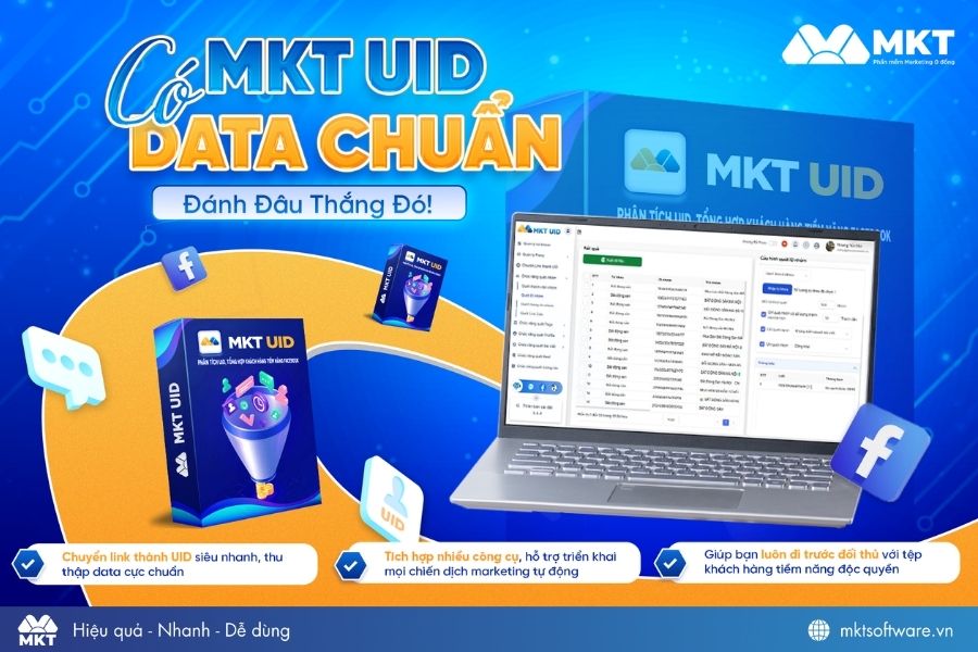 MKT UID là phần mềm hỗ trợ lấy UID Facebook nhanh và chính xác MKT UID là phần mềm hỗ trợ lấy UID Facebook nhanh và chính xác