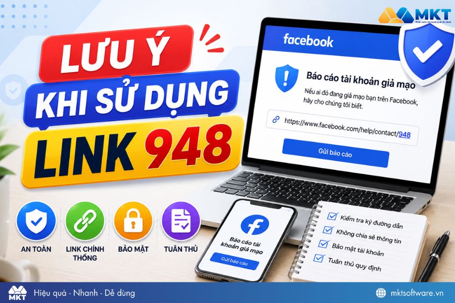 Lưu ý khi sử dụng link 948 Lưu ý khi sử dụng link 948