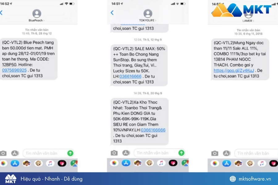 Mẫu tin nhắn thông báo chương trình khuyến mại đến khách hàng Mẫu tin nhắn thông báo chương trình khuyến mại đến khách hàng