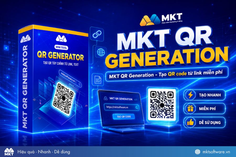 MKT QR Generation - Tạo OR code từ link miễn phí