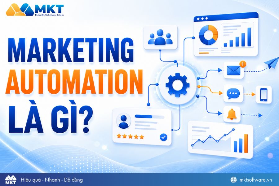 Marketing automation là việc tự động hóa các tác vụ marketing bằng các phần mềm Marketing automation là việc tự động hóa các tác vụ marketing bằng các phần mềm