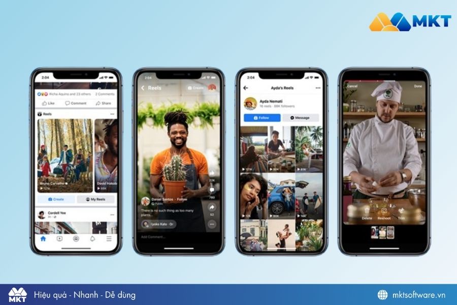 Xây dựng nội dung hấp dẫn ưu tiên Reels