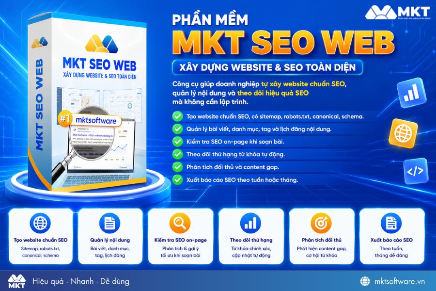 MKT SEO Web - phần mềm SEO web toàn diện MKT SEO Web - phần mềm SEO web toàn diện