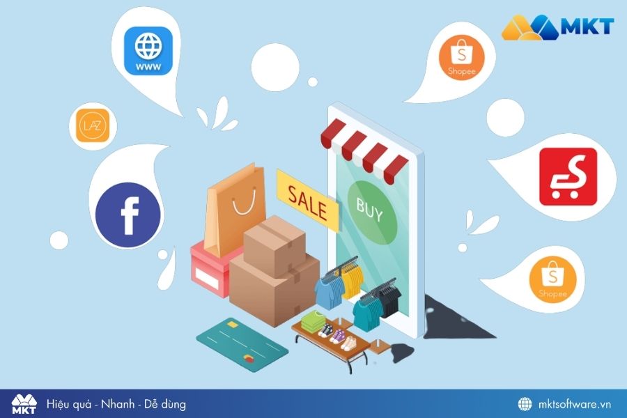 Phần mềm bán hàng đa kênh là hệ thống giúp đồng bộ hóa và quản lý tập trung tất cả các hoạt động kinh doanh